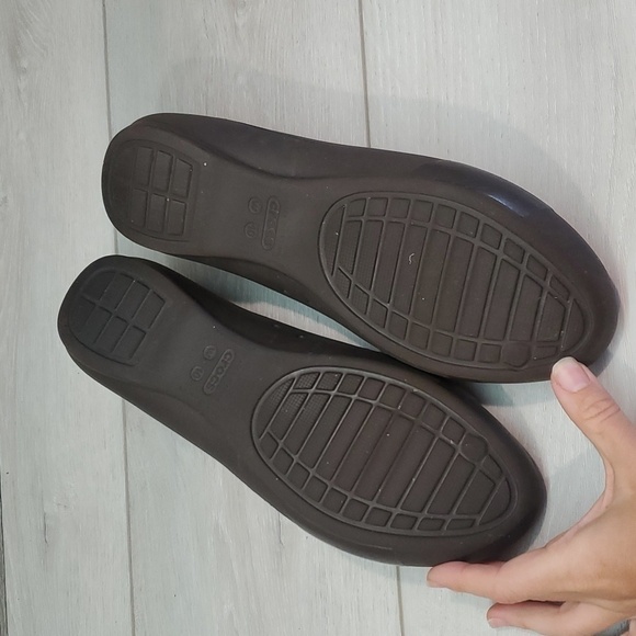 Crocs Women Comfort Round Toe Clogs Mary Jane Rubber Shoes sz 10 - Picture 11 of 13